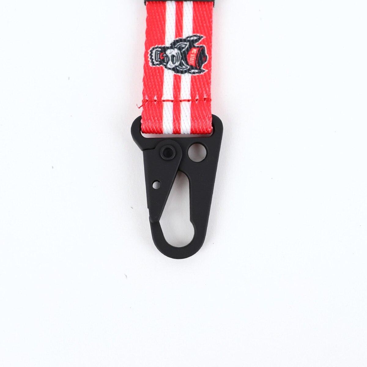 Thread® Red Stripe Keychain Clip wi